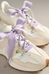 By Anthropologie Shoe Charm & Laces Set In Purple