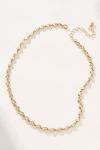 By Anthropologie Short Crystal Necklace In Gold