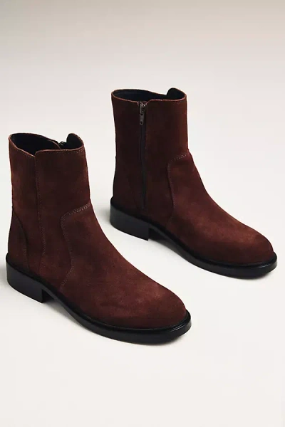 By Anthropologie Short Riding Boots In Brown