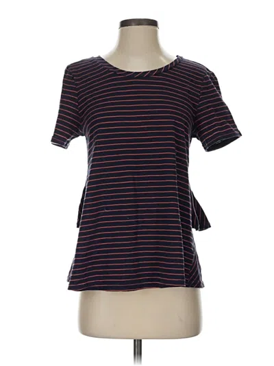Pre-owned By Anthropologie Short Sleeve T-shirt In Blue