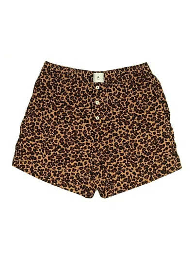 Pre-owned By Anthropologie Shorts In Brown