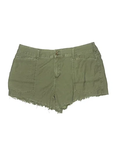 Pre-owned By Anthropologie Shorts In Green