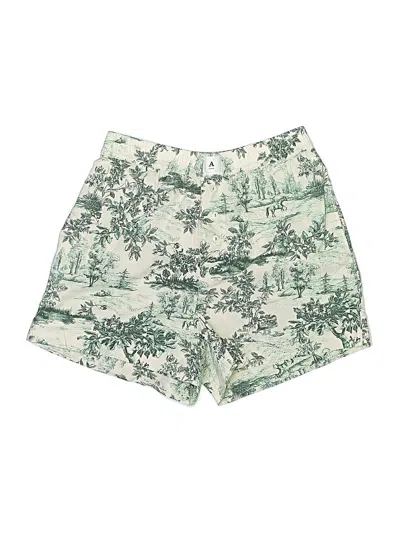 Pre-owned By Anthropologie Shorts In Green