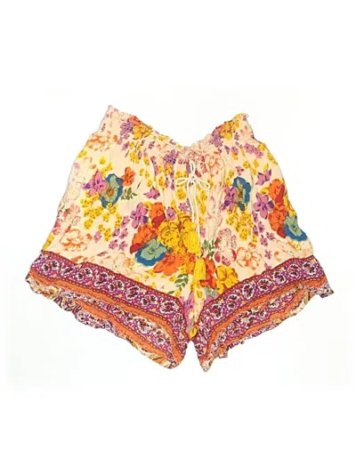 Pre-owned By Anthropologie Shorts In Orange