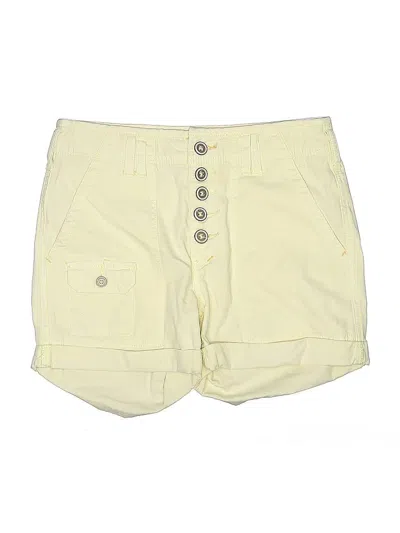 Pre-owned By Anthropologie Shorts In Yellow