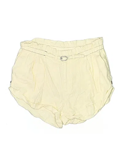 Pre-owned By Anthropologie Shorts In Yellow