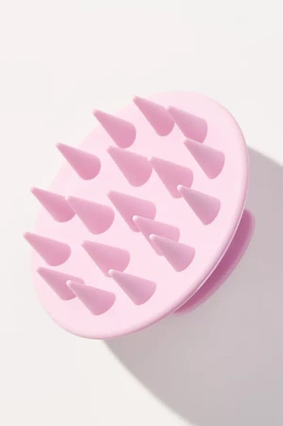 By Anthropologie Silicone Scalp Massager In Pink