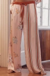 By Anthropologie Silky Pajama Pants In Pink