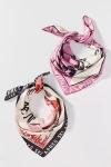 By Anthropologie Silky Printed Hair Scarf In Multi
