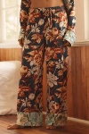 By Anthropologie Silky Pyjama Bottoms In Blue
