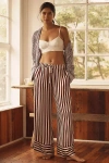 By Anthropologie Silky Pyjama Bottoms In Brown