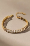 By Anthropologie Single Tennis Bracelet In Gold