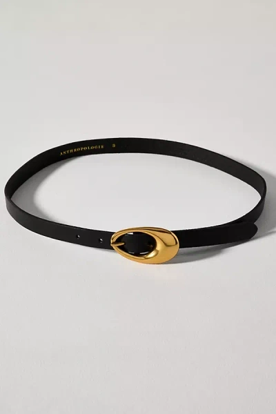 By Anthropologie Skinny Buckle Belt