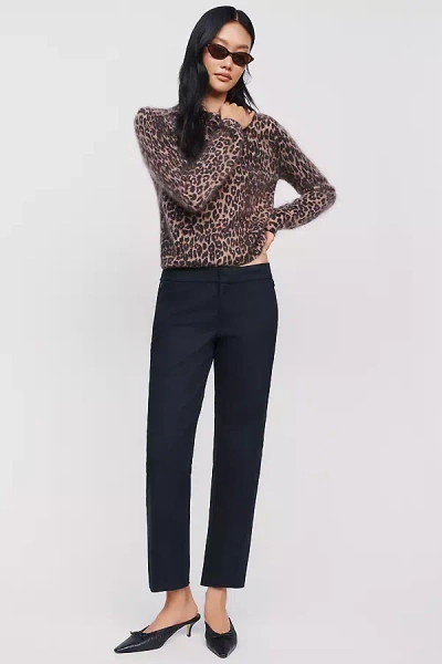 By Anthropologie Skinny Cocktail Trousers In Black
