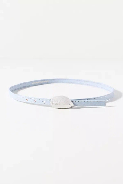 By Anthropologie Skinny Shell Hardware Belt In Neutral