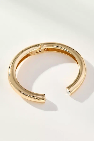 By Anthropologie Sleek Cuff Bracelet In Gold