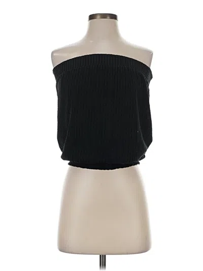 Pre-owned By Anthropologie Sleeveless Blouse In Black