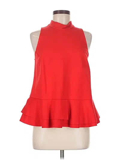 By Anthropologie Sleeveless Blouse In Red