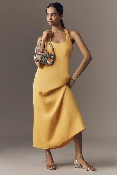 By Anthropologie Sleeveless Maxi Dress In Yellow