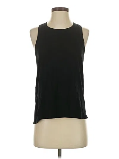 Pre-owned By Anthropologie Sleeveless T-shirt In Black