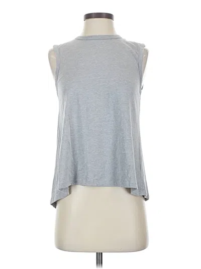 Pre-owned By Anthropologie Sleeveless T-shirt In Gray