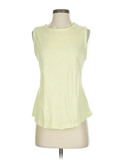 Pre-owned By Anthropologie Sleeveless T-shirt In Green