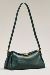 By Anthropologie Slouchy Faux-leather Crossbody Bag In Green