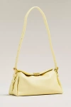 By Anthropologie Slouchy Faux-leather Crossbody Bag In Yellow