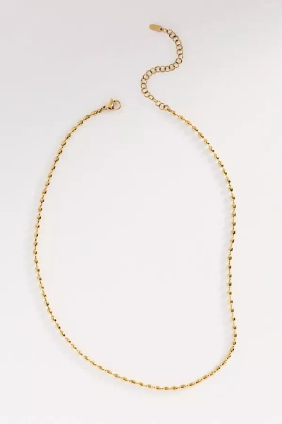 By Anthropologie Small Bauble Necklace In Gold