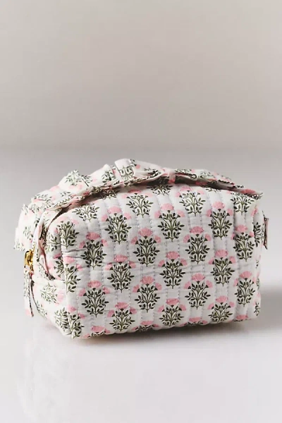 By Anthropologie Small Printed Cosmetic Bag In Multi