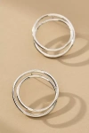 By Anthropologie Small Spiraled Circle Post Earrings