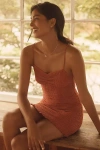 By Anthropologie Smocked Slip In Pink