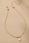 By Anthropologie Snake Chain Pendant Necklace In Gold