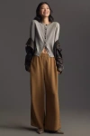 By Anthropologie Soft Pull-on Pants In Beige