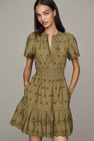 By Anthropologie Somerset Sleeveless Maxi Dress In Green