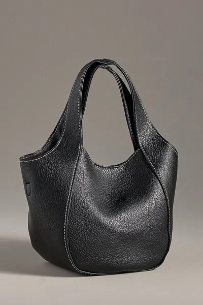 By Anthropologie Sonia Mini Slouchy Tote Bag In Black