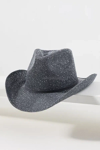 By Anthropologie Sparkle Cowboy Rancher Hat