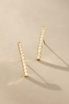 By Anthropologie Sparkle Crawler Earrings In Gold