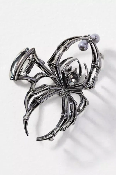 By Anthropologie Spider Hair Claw Clip In Black