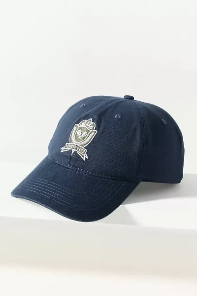 By Anthropologie Sport Crest Baseball Cap In Blue