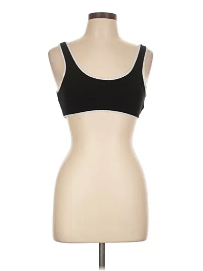 Pre-owned By Anthropologie Sports Bra In Black