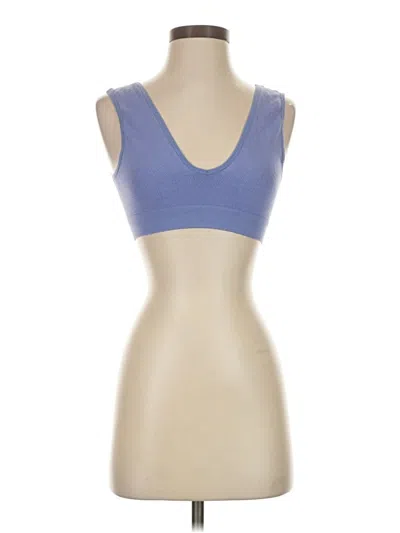 Pre-owned By Anthropologie Sports Bra In Blue