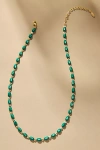 By Anthropologie Sporty Epoxy Necklace In Mint