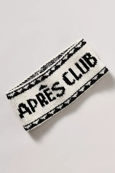 By Anthropologie Sporty Knit Headband In Black