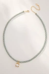 By Anthropologie Sporty Rope Necklace In Blue
