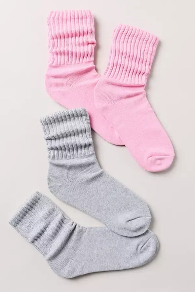 By Anthropologie Sporty Scrunch Socks In Multi