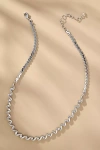 By Anthropologie Squiggle Crystal Necklace