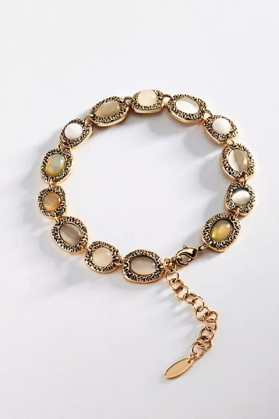 By Anthropologie Statement Stone Bracelet In Multi