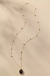 By Anthropologie Stone Pendant Necklace In Brown