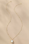 By Anthropologie Stone Pendant Necklace In Transparent